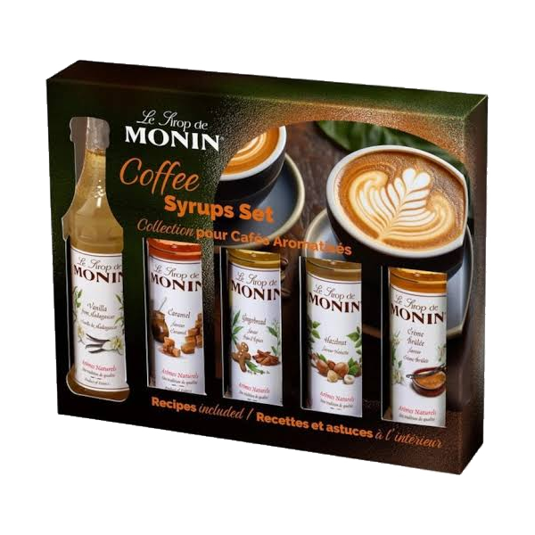 Coffret Sirops Monin Café 5x5 CL