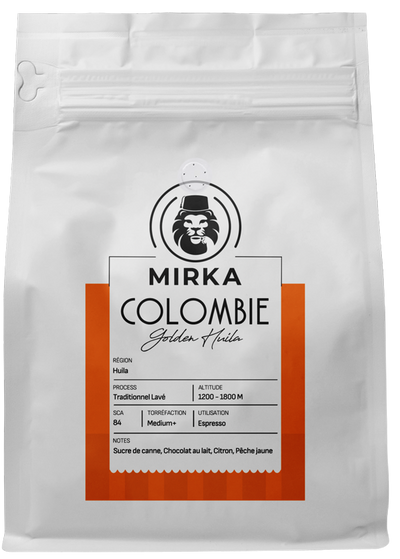Mirka Colombie Golden Huila 250g