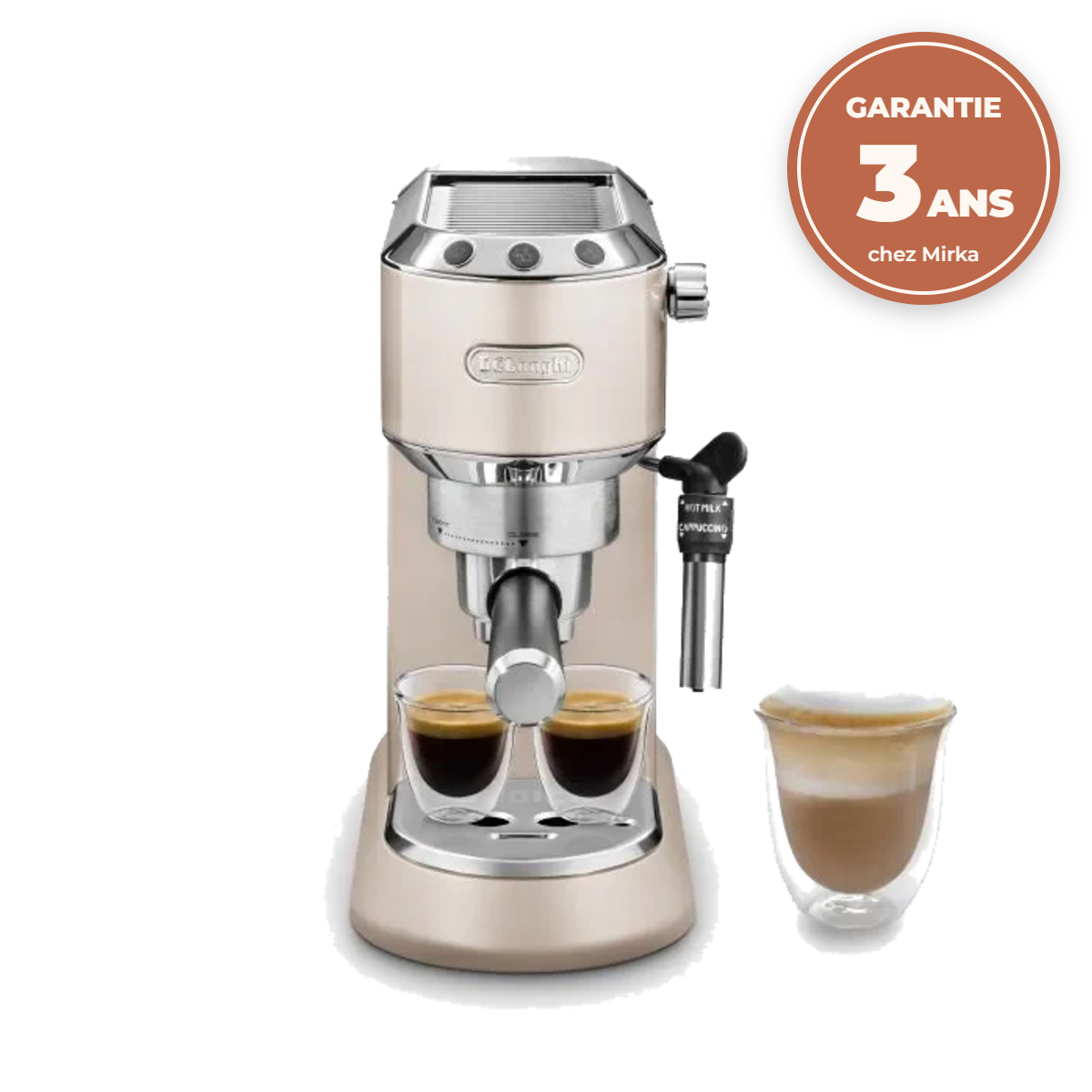 Delonghi Dedica Metallics EC785.BG - Garantie 3 ans chez Mirka