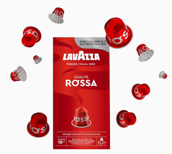 10 Capsules Lavazza Qualità ROSSA – Compatible Nespresso® | Lavazza Maroc