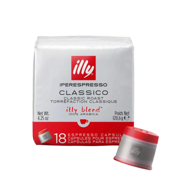 18 Capsules Illy Ipso Home Classico | Illy Maroc