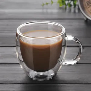 6 Verres double paroi 80ml - Espresso