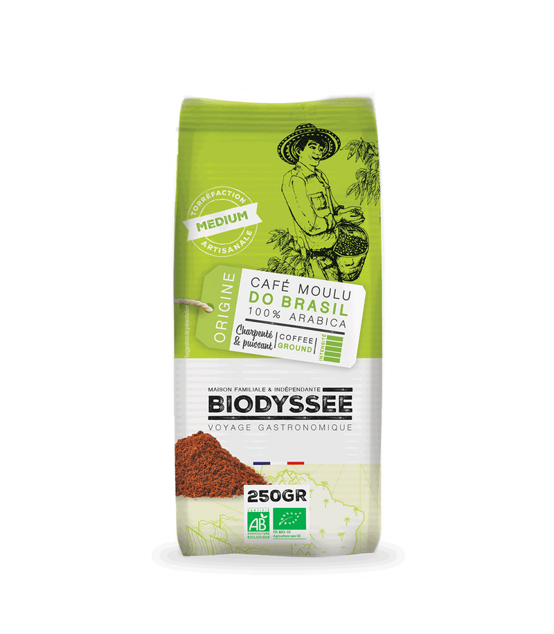 Biodyssée Brésil 100% Arabica 1Kg