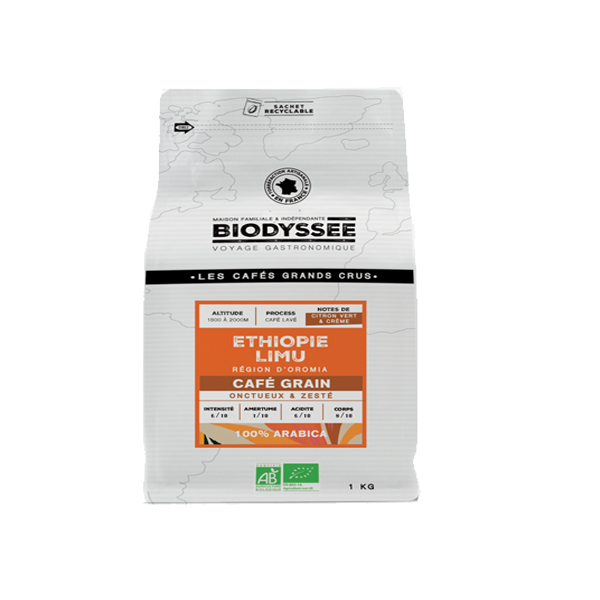 Biodyssée Grand Cru Ethiopie Limu 250g