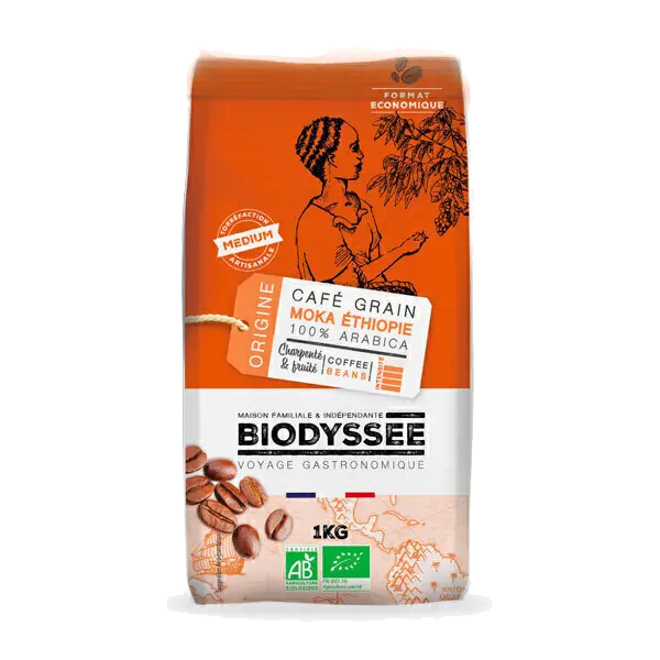 Biodyssée Moka Ethiopie 1Kg