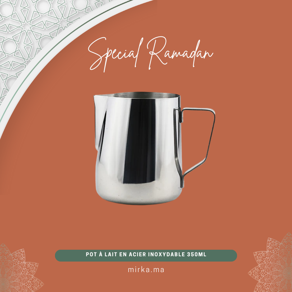 Pot à lait en acier inoxydable 350ml