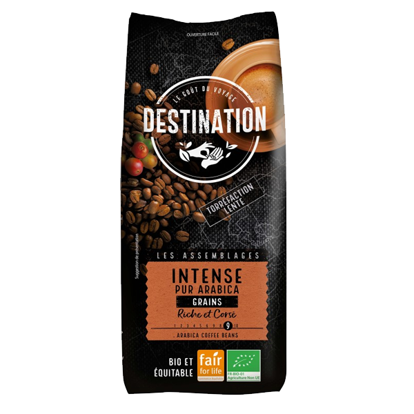 Destination Intense Pur Arabica Bio Equitable 1Kg