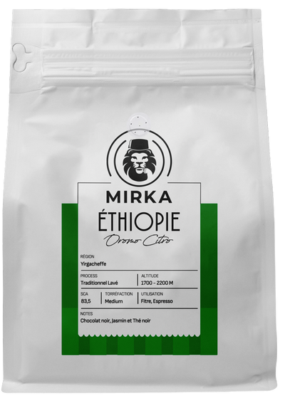 Mirka Éthiopie Oromo Citro 250g