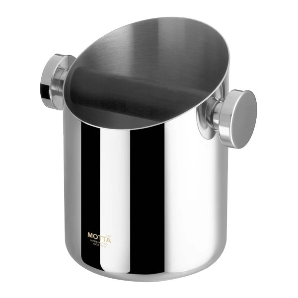 Knock box Inox Motta 105mm – Les Cafés Mirka