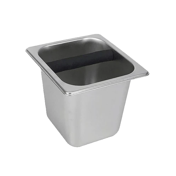 Knock box Inox – Les Cafés Mirka