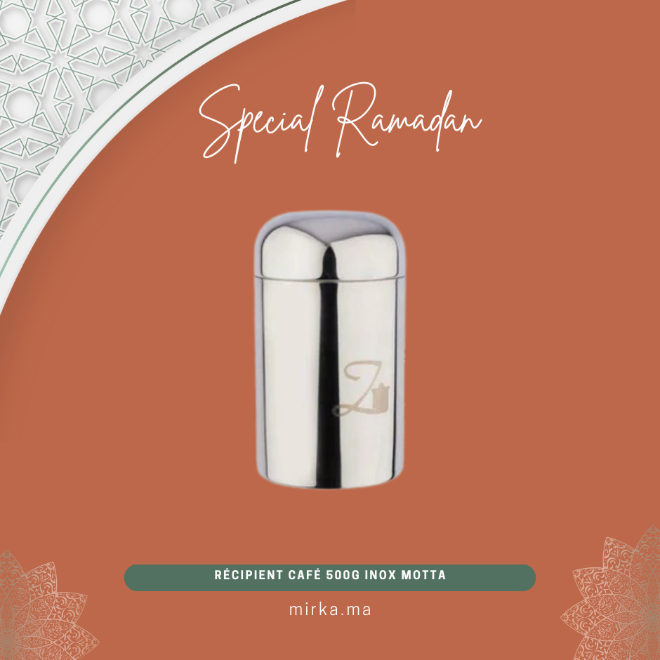 Récipient café 500g inox Motta