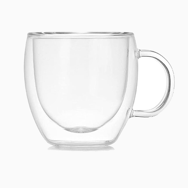 1 Tasse double paroi 150ml avec poignée - Multi format - Café, Thé, Ju