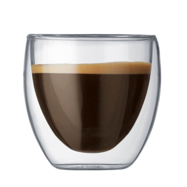 6 Verres double paroi 80ml - Espresso