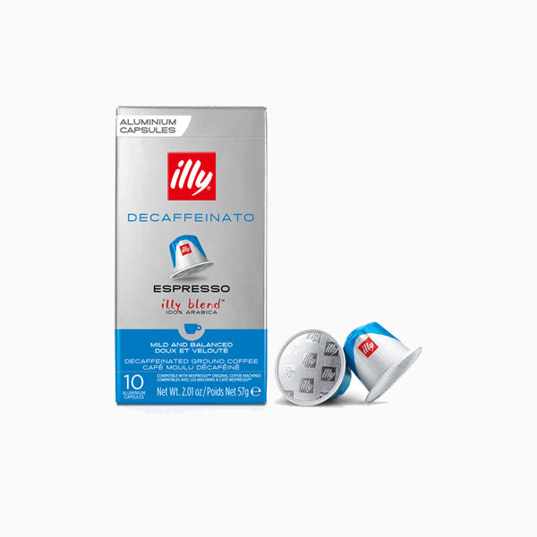 10 Capsules Illy Décaféiné Nespresso | Illy Maroc