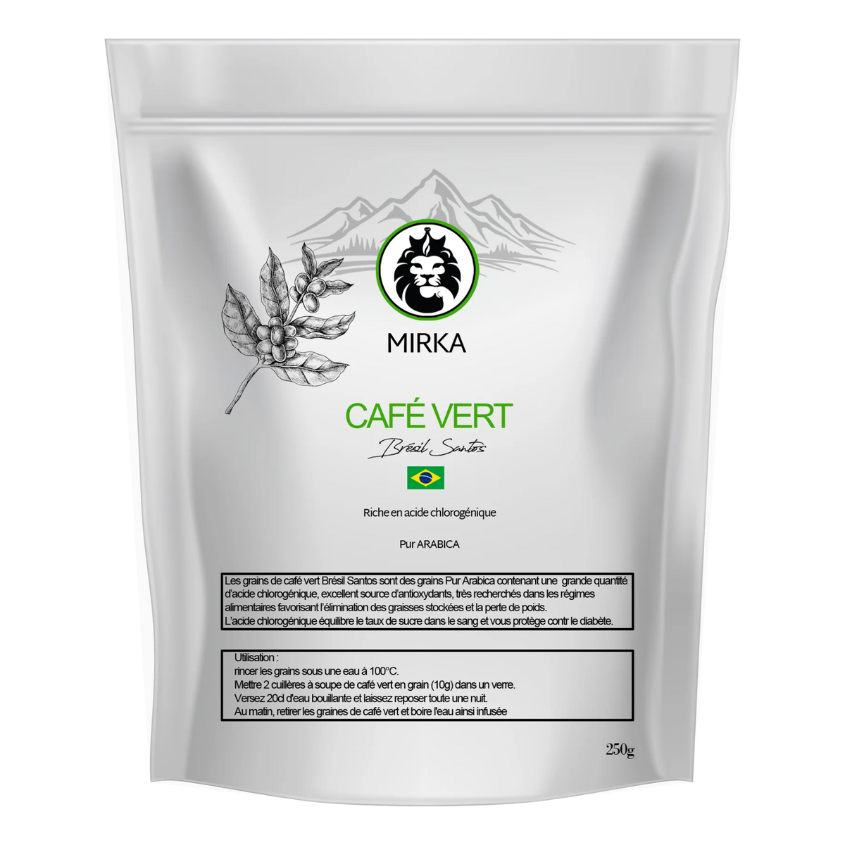 Mirka© Café Vert de Brésil