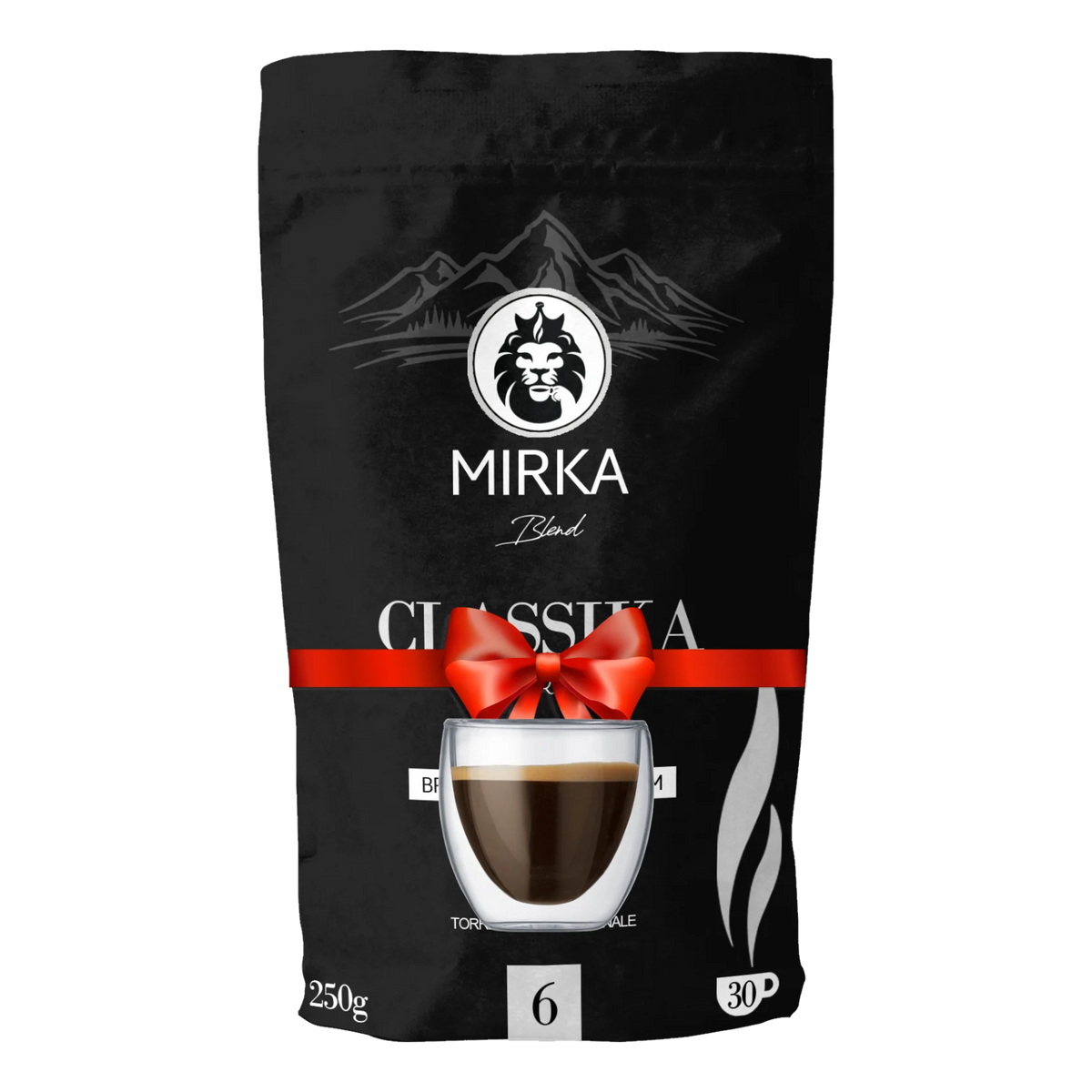 Mirka© Classika Espresso + Tasse double paroi