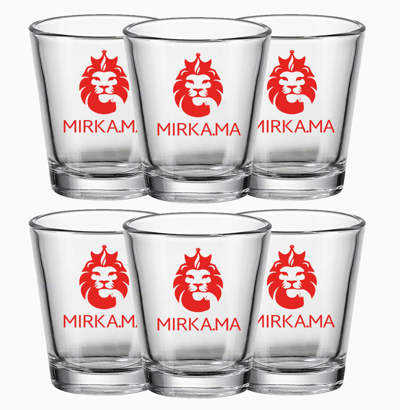 Mirka© 6 Tasses Espresso 80ml